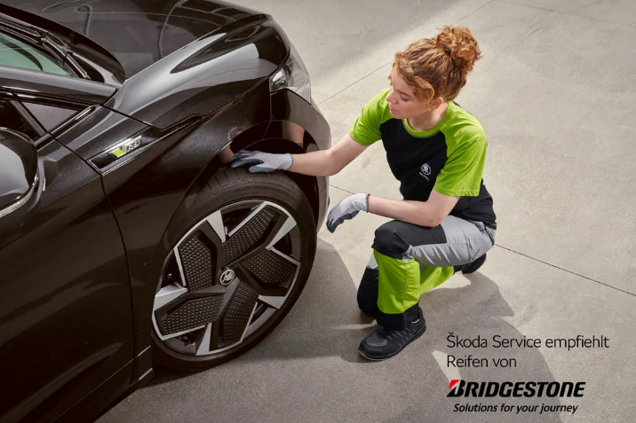 Der Frühling kann kommen. Mit dem Škoda Räder- und Reifenwechsel